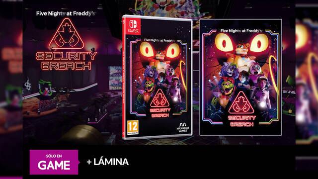 Reserva Five Nights at Freddy's: Security Breach en GAME con p�ster exclusivo de regalo