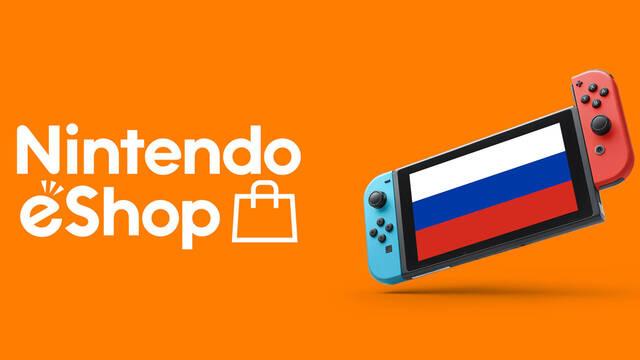 Nintendo dejará de dar servicio a la eShop de Rusia