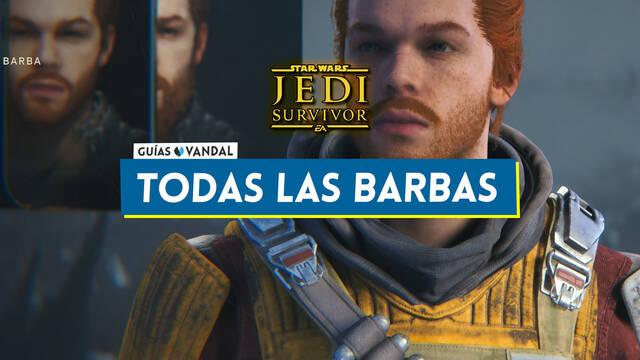 TODAS las barbas en Star Wars Jedi Survivor y cómo conseguirlas - Star Wars Jedi: Survivor