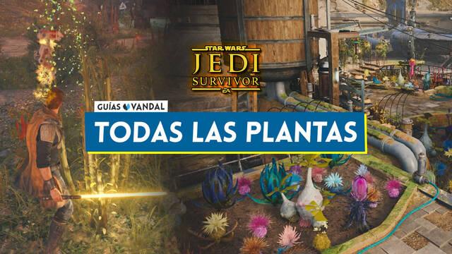 TODAS las plantas del jardín en Star Wars Jedi Survivor - Localización - Star Wars Jedi: Survivor