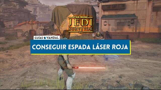 Star Wars Jedi Survivor: ¿Cómo conseguir la espada láser roja? - Star Wars Jedi: Survivor