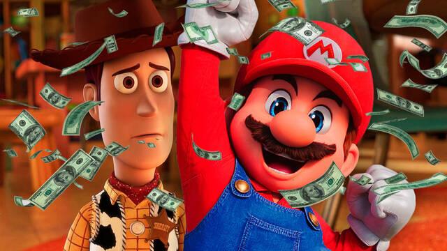 Super Mario Bros. se convierte en la sexta película de animación más taquillera de la historia