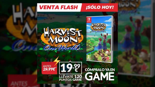 Harvest Moon: One World oferta GAME s�lo hoy por 19,99 euros