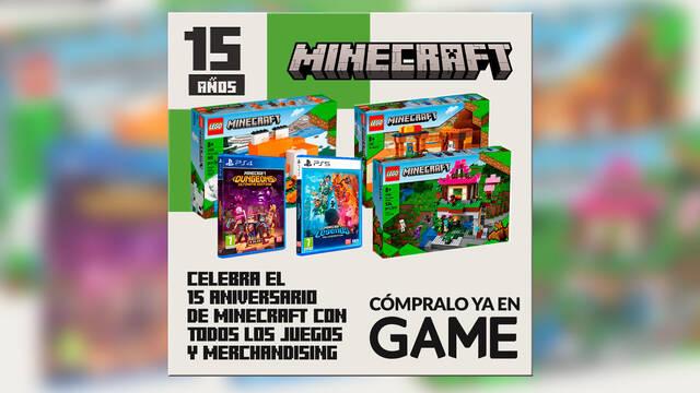 Especial 15 aniversario de Minecraft en GAME con promociones m�s explosivas que un creeper enfadado