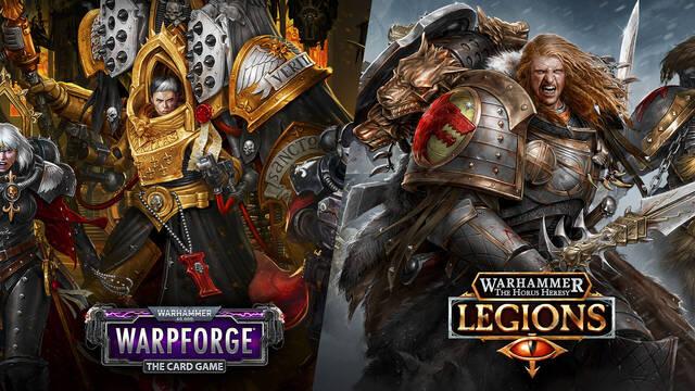 Nuevas facciones para los juegos espa�oles Warhammer 40.000 Warpforge y Warhammer Horus Heresy: Legions