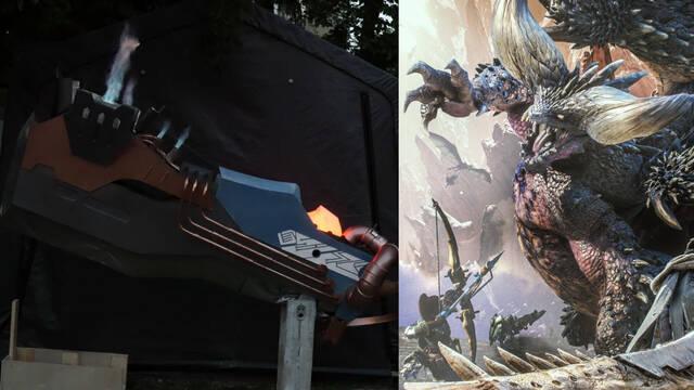 Arma de Monster Hunter en la vida real