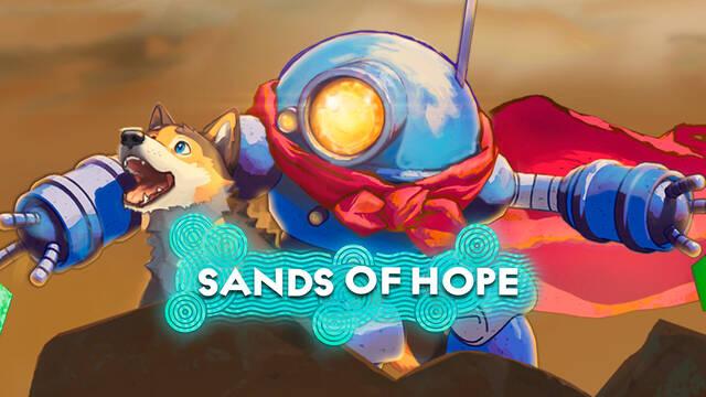 Como una mezcla entre Zelda TOTK, Sable y A Short Hike: Así es Sands of Hope, un llamativo videojuego español
