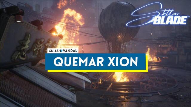 Quemar Xion al 100% en Stellar Blade - Stellar Blade