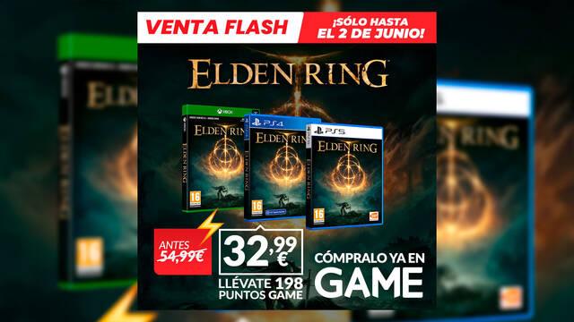 Elden Ring oferta GAME por tiempo limitado 33 euros no te lo pierdas