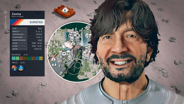 El nuevo mapa de las ciudades de Starfield sorprende a los jugadores con un renderizado en tiempo real