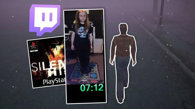 Un streamer se pasa Silent Hill en modo dif�cil en cuatro horas usando una alfombra de baile