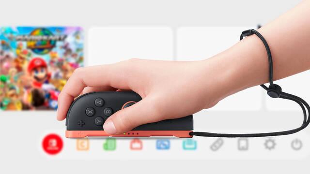 Nintendo Switch 2 permite controlar la interfaz en modo rat�n del Joy-Con 2