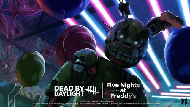 Dead by Daylight celebra su noveno aniversario con colaboraciones de Five Nights at Freddy's y The Witcher