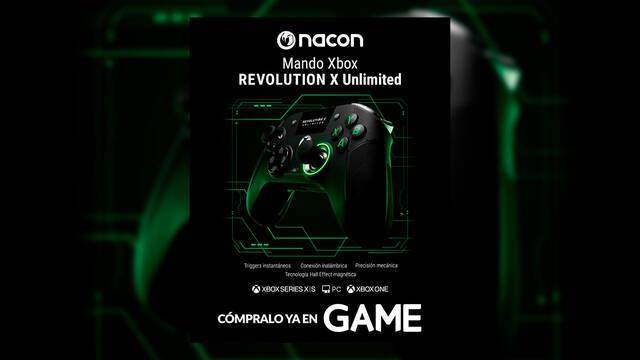 Mando  Nacon Revolution X Unlimited exclusiva GAME para Xbox Series y PC