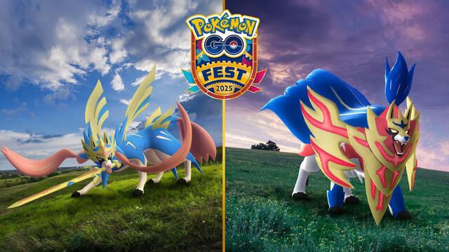 Zacian Espada Suprema y Zamazenta Escudo Supremo estar�n disponibles en Pok�mon GO pr�ximamente