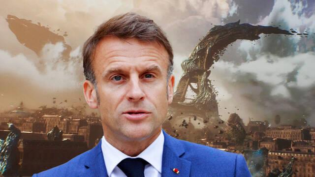 Emmanuel Macron celebra el �xito de Clair Obscur: Expedition 33 en The Game Awards 2025.