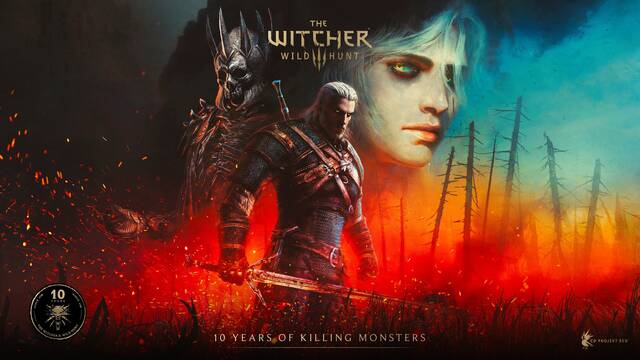 CD Projekt celebra los 10 a�os de The Witcher 3 con un �pico tr�iler rememorando sus mejores momentos