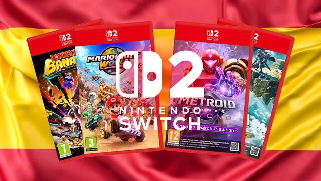 Ya han llegado a Espa�a los primeros juegos de Nintendo Switch 2 