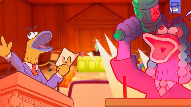 Guilty as Sock! juego de juicios con calcetines