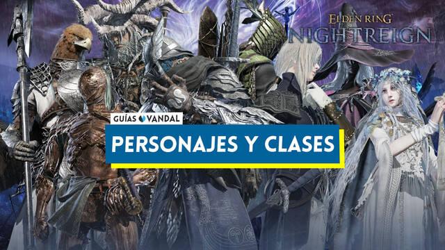 Elden Ring Nighreign: todos los personajes y clases - Elden Ring Nightreign