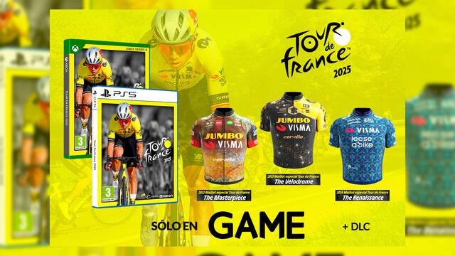 Reserva Tour de France 2025 en GAME con regalo de DLC exclusivo