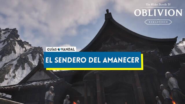 El sendero del Amanecer al 100% en Oblivion Remastered - The Elder Scrolls IV: Oblivion Remastered