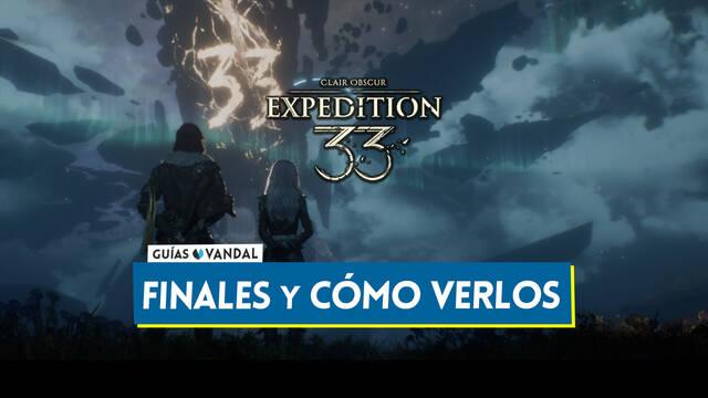 Finales de Clair Obscur Expedition 33: �Cu�ntos hay y c�mo verlos todos? - Clair Obscur: Expedition 33