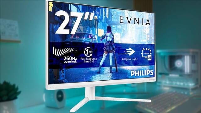 Philips Evnia 27M2N5201P: Un monitor todoterreno con Ambiglow mejorado y 240 Hz por 179 euros