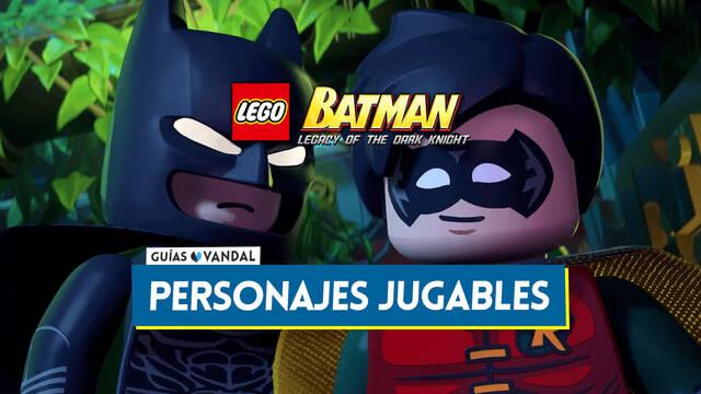 Todos los personajes jugables de LEGO Batman El Legado del Caballero Oscuro - LEGO Batman: Legacy of the Dark Knight
