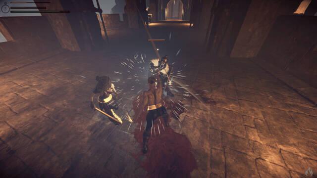 ¿Podrías jugar a Dark Souls encadenado a otra persona? Este juego te desafía a hacerlo