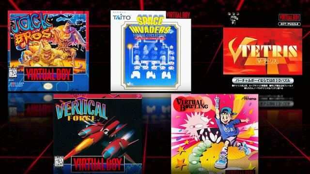 Nintendo ampl�a el cat�logo de Virtual Boy en Switch con cinco nuevos cl�sicos