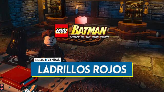 Todos los ladrillos rojos en LEGO Batman El Legado del Caballero Oscuro - LEGO Batman: Legacy of the Dark Knight