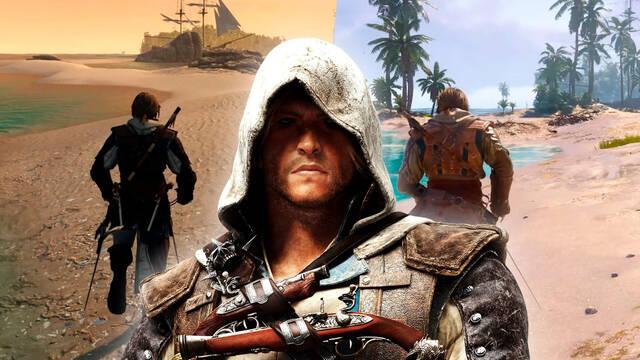 ¿Se nota mucho la mejora? Comparan los gráficos de Assassin's Creed Black Flag Resynced con el original