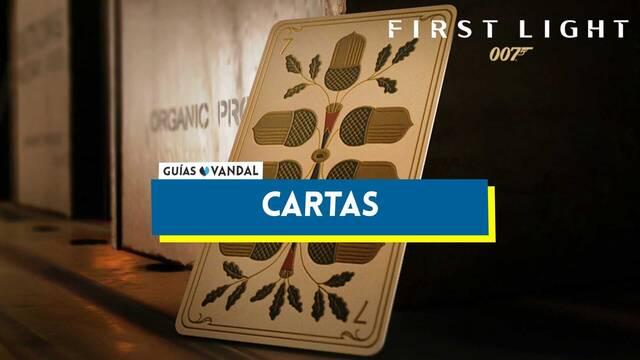 Todas las Cartas en 007 First Light y localizaci�n - 007 First Light