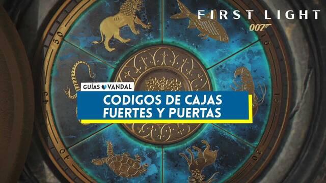 Todos los c�digos de cajas fuertes y puertas en 007 First Light - 007 First Light