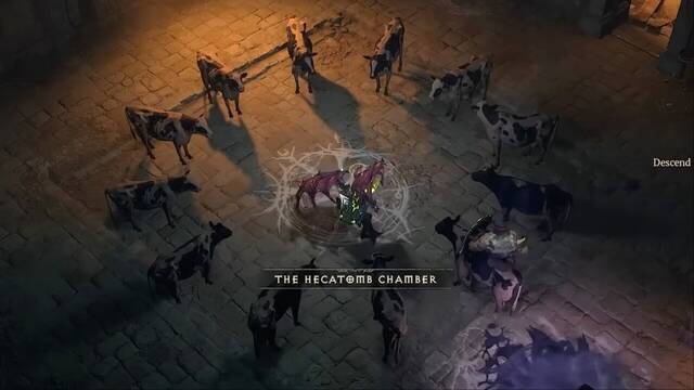 Ya han encontrado el nivel secreto de las vacas en Diablo 4: as� es el nuevo misterio de Lord of Hatred