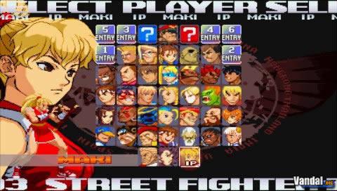 patrulla 鍔 modo Nuevas imágenes de Street Fighter Alpha 3 Max (19/01/2006) - Vandal