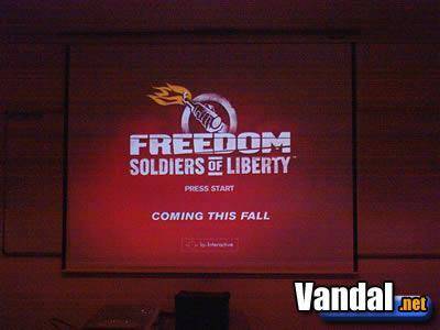 Freedom Fighters presentado en Espa�a
