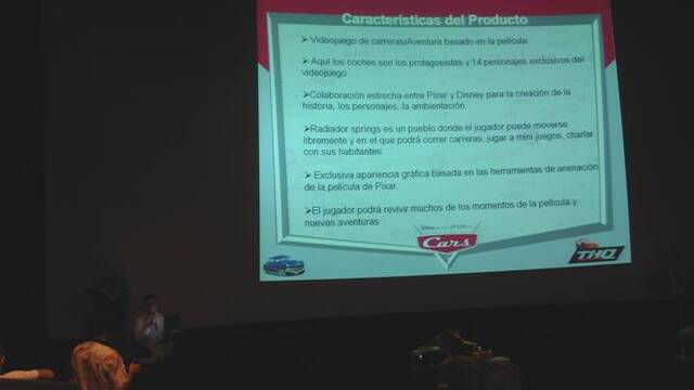 Cars se presenta en Espa�a