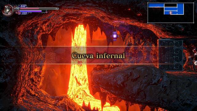 Cueva infernal al 100% en Bloodstained: Ritual of the night - Bloodstained: Ritual of the Night