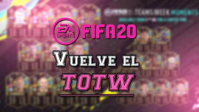 FIFA 20: EA confirma el regreso de los TOTW este mes de junio