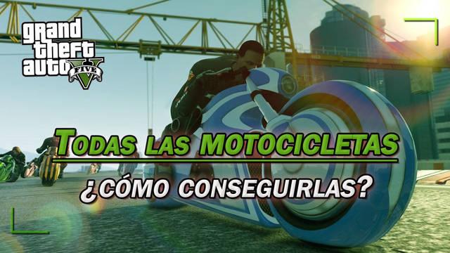 Todas las motos en GTA 5 y GTA Online, cómo conseguirlas y sus  características - Grand Theft Auto V - 3DJuegos