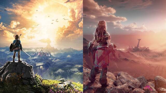 Similitudes entre Horizon 2: Forbidden West y Zelda: Breath of the Wild.