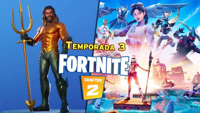 Fortnite: Todas las nuevas skins y recompensas de la Temporada 3 