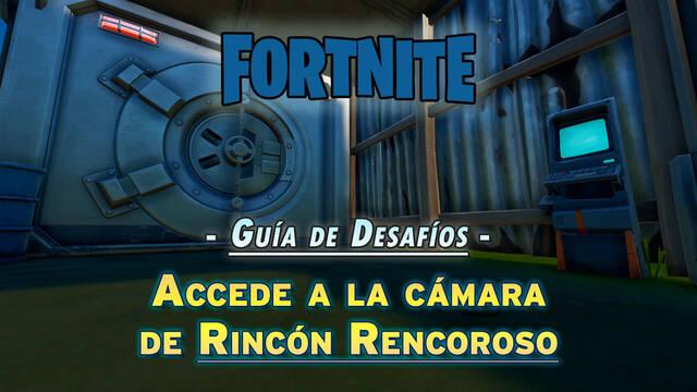 Desaf�o Fortnite: Accede a la c�mara del Rinc�n Rencoroso - SOLUCI�N - Fortnite Battle Royale