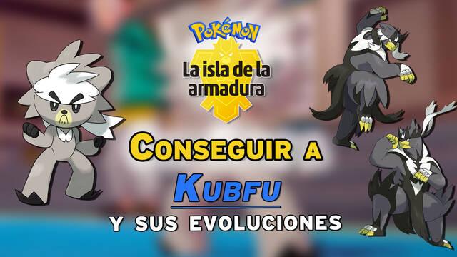 C�mo conseguir a Kubfu y sus dos evoluciones en la Isla de la Armadura - Pok�mon Espada y Escudo