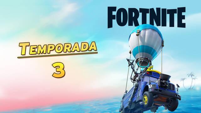 Fortnite: La primera imagen de la Temporada 3