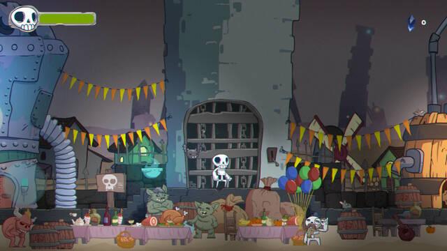 Skelattack, el plataformas de Konami, ya se puede jugar en PS4, PC, Xbox One y Switch.