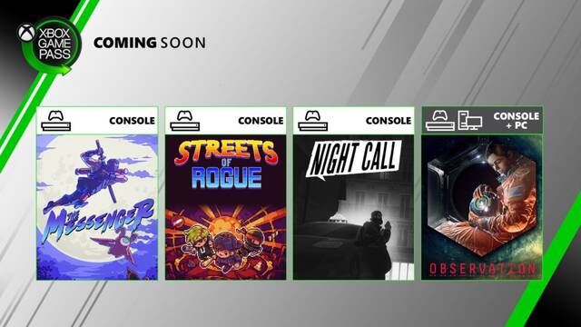 Nuevos juegos de Xbox Game Pass en junio.