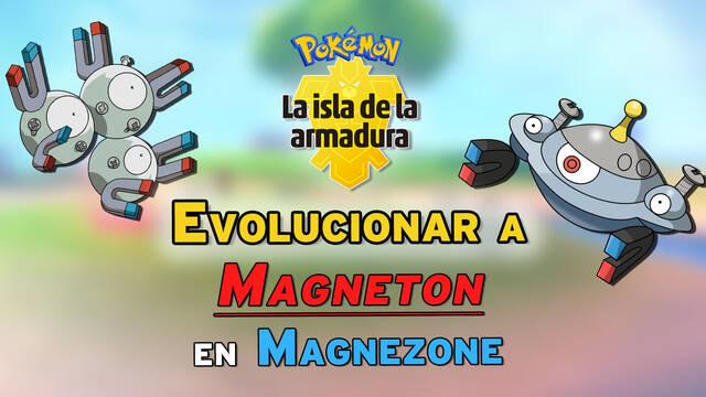 C�mo evolucionar a Magneton en Magnezone en Pok�mon: Isla de la Armadura - Pok�mon Espada y Escudo